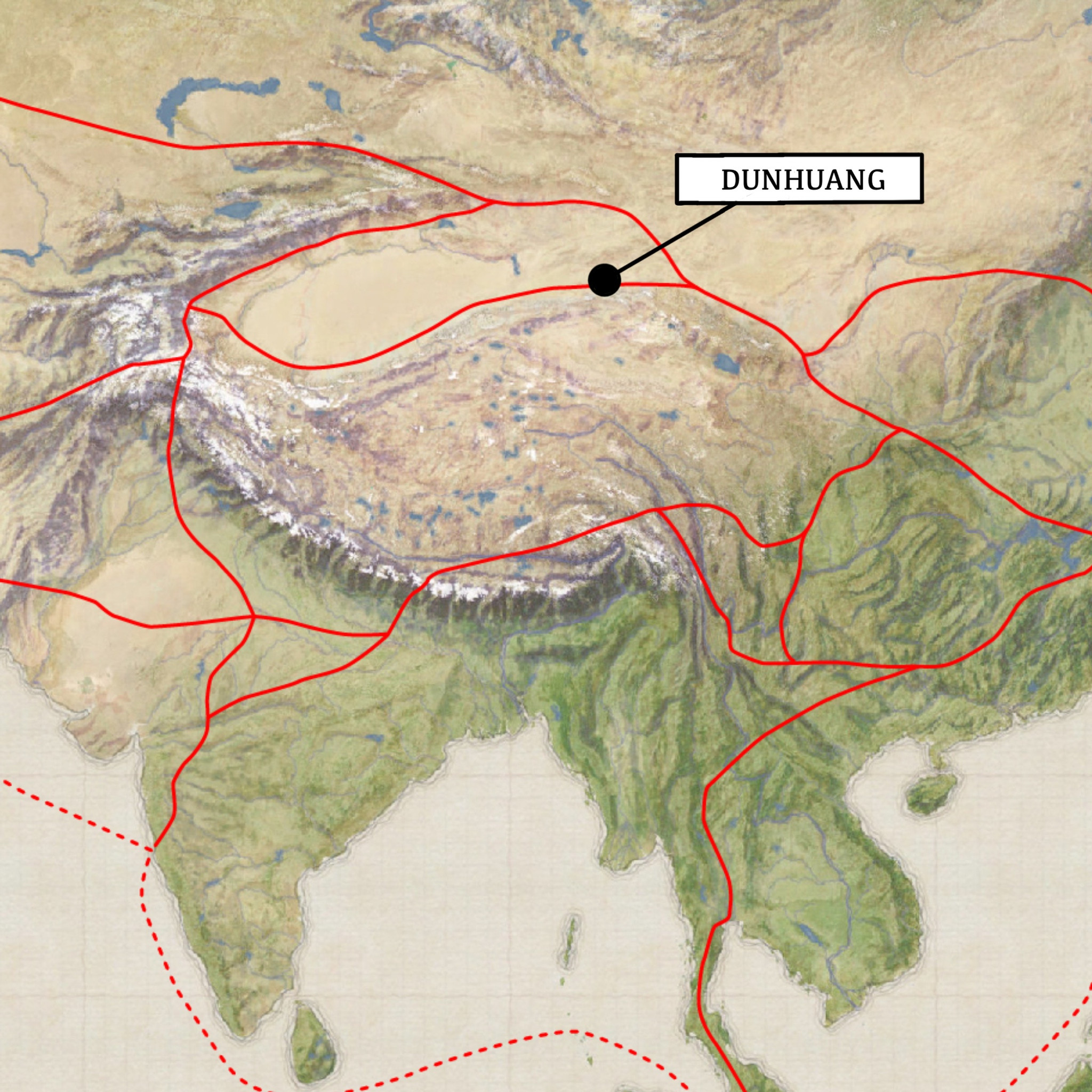 敦煌への道 THE LONG ROAD TO DUNHUANG Dunhuang, China - Travel to the Silk Road Oasis